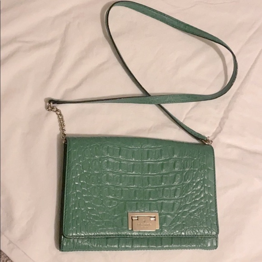 Kate spade green handbag